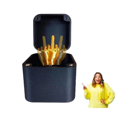 Annoying Christmas PrankBox Middle Finger Add-On