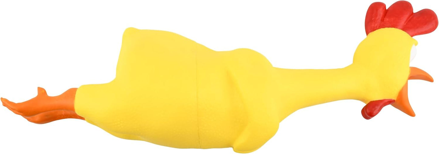 Hilarious Rubber Chicken Christmas Tree Topper