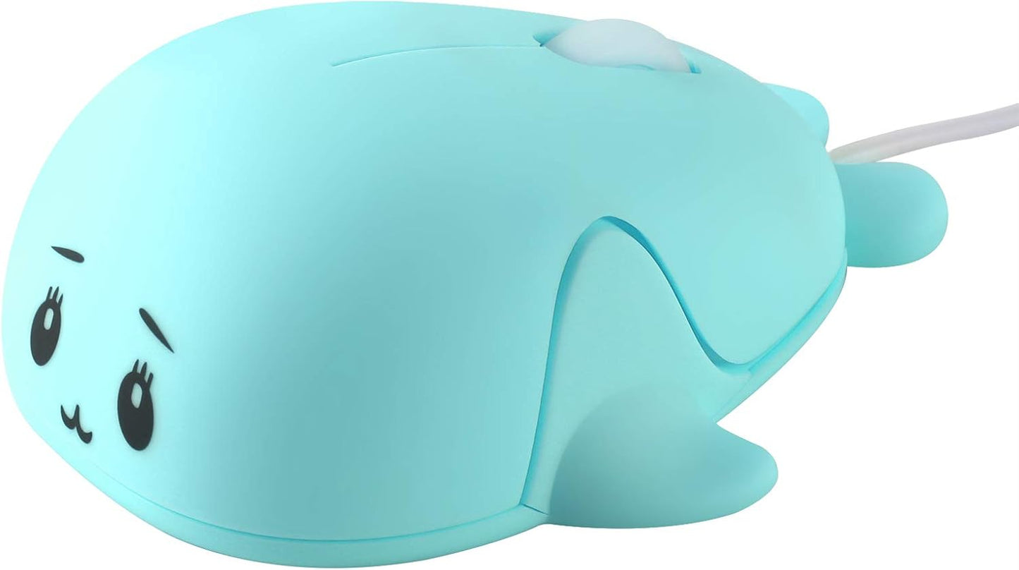 Cute Animal Turtle Shape USB Wired Corded Mouse