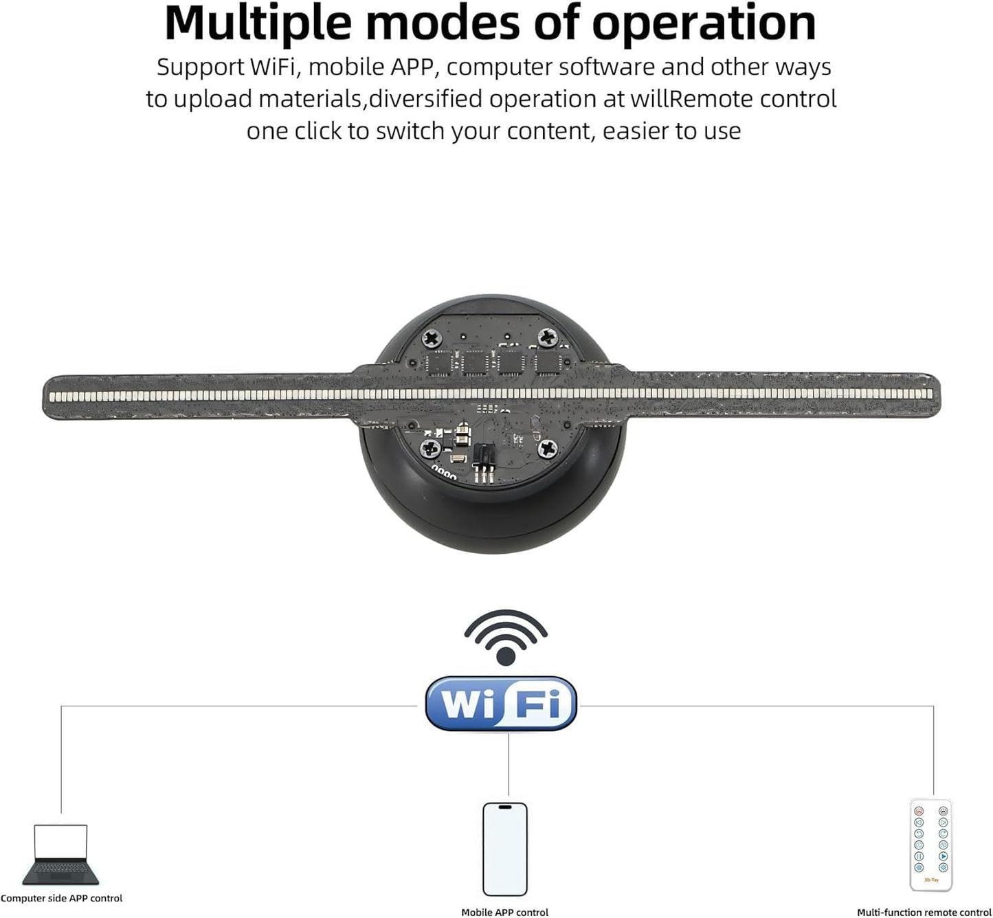 HoloMaker 3d Hologram Fan