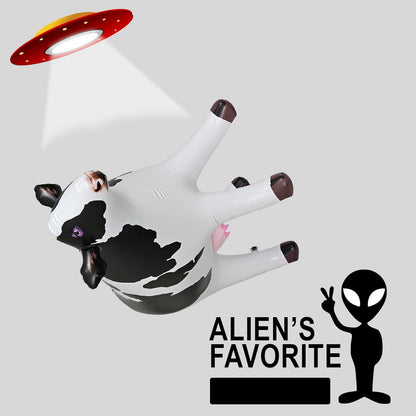 Udderly Amazing: 37" Lifelike Inflatable Cow