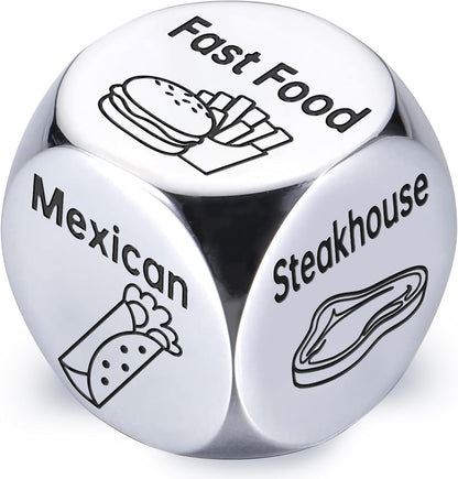 Steel Food Decision Dice