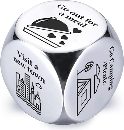 Steel Food Decision Dice