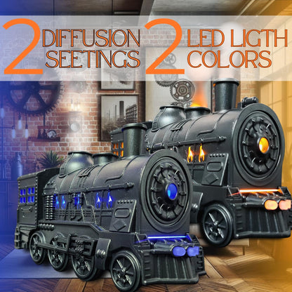 Relaxation Express: Train Essential Oil Diffuser