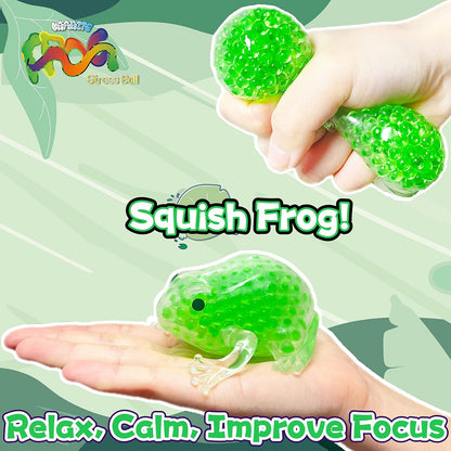 Green Frog Stress Relief Balls 
