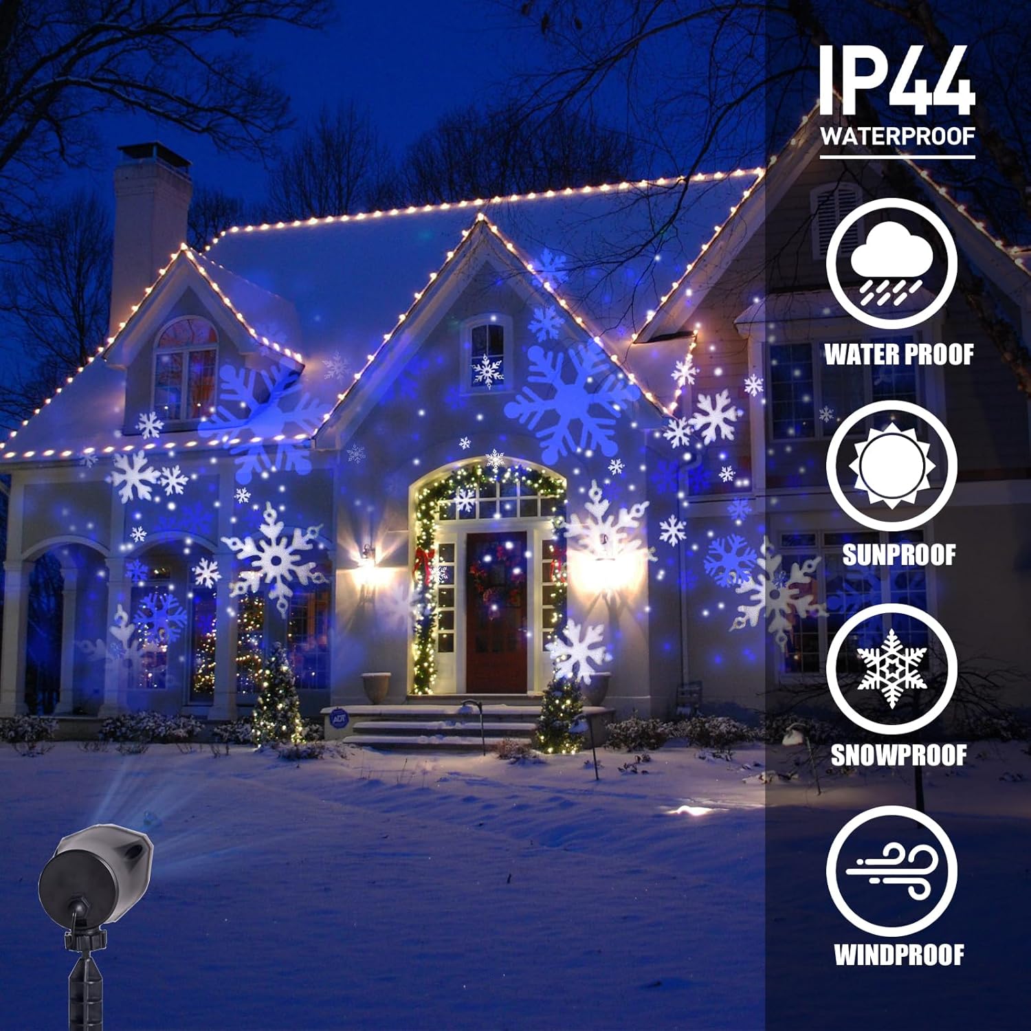 Christmas Projector Lights Outdoor, Indoor