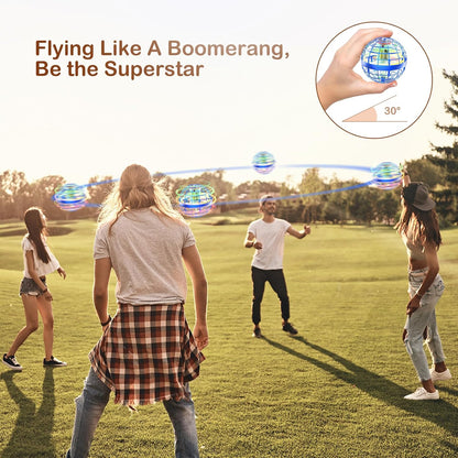 Flying Boomerang Ball