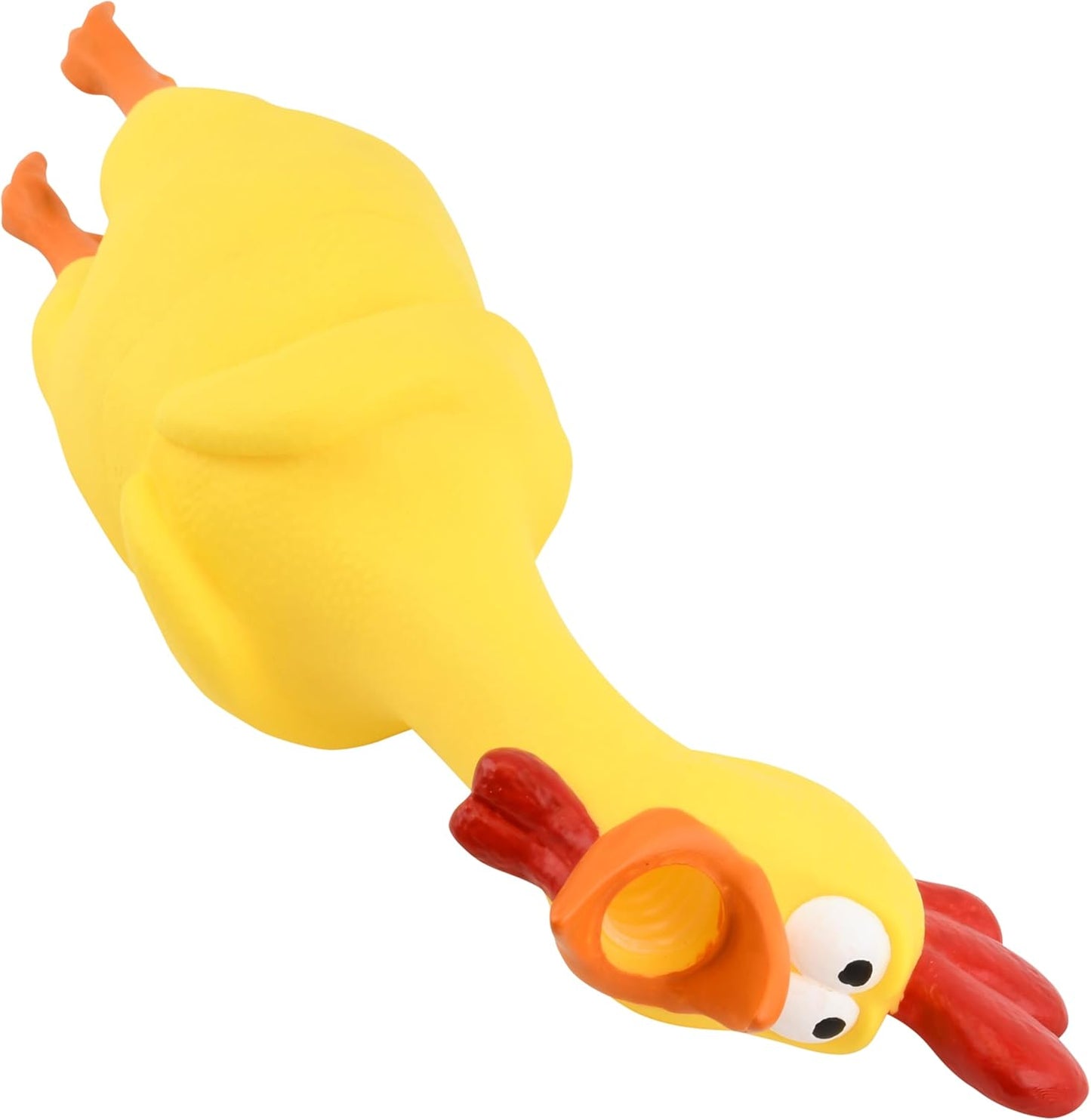 Hilarious Rubber Chicken Christmas Tree Topper