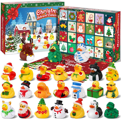 2025 Advent Calendar Christmas Rubber Ducks