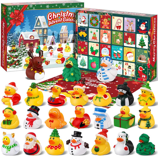 2025 Advent Calendar Christmas Rubber Ducks