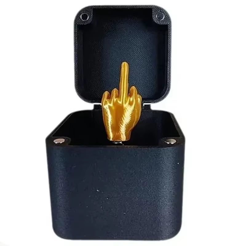 Annoying Christmas PrankBox Middle Finger Add-On