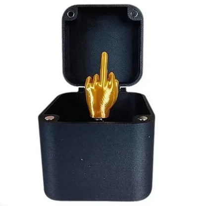 Annoying Christmas PrankBox Middle Finger Add-On